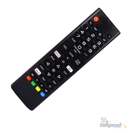 Controle Compatível LG Akb75675304 Tv Smart Com Netflix MAX9053